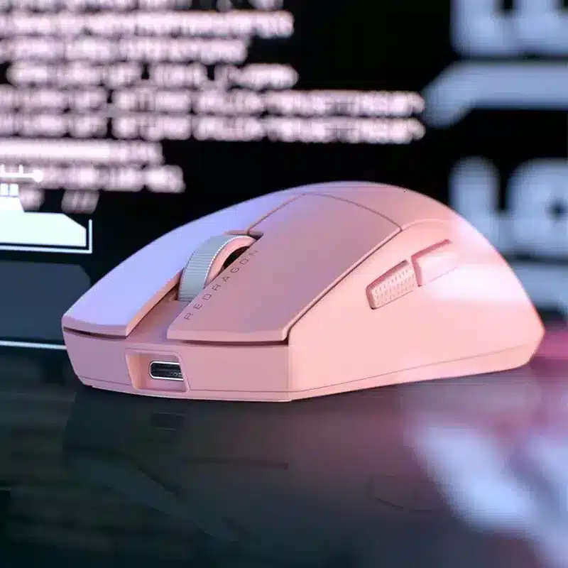 Redragon M916 PRO 1K Wireless Gaming Mouse Pink