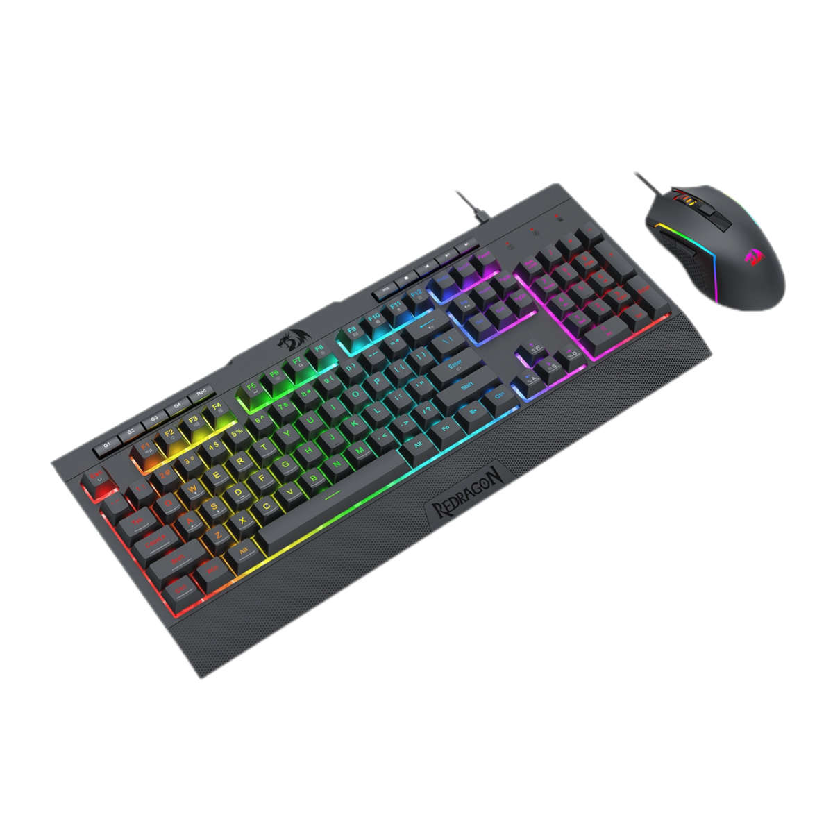 Redragon S151 Gaming Keyboard and Mouse Combo-Black