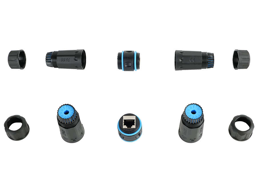 Linkbasic RJ45 Cat6 Outdoor Barrel Connector