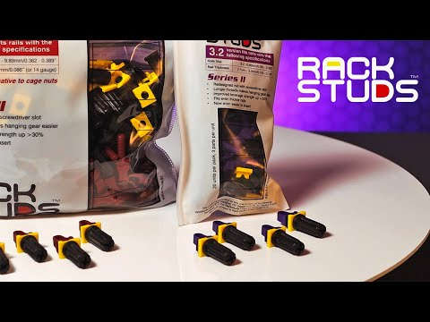 Rackstuds 2.2mm 100 Pack Red