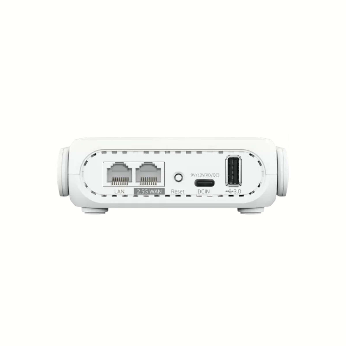 ASUS Go Wi-Fi 7 Dual-Band Travel Router with 5G-White