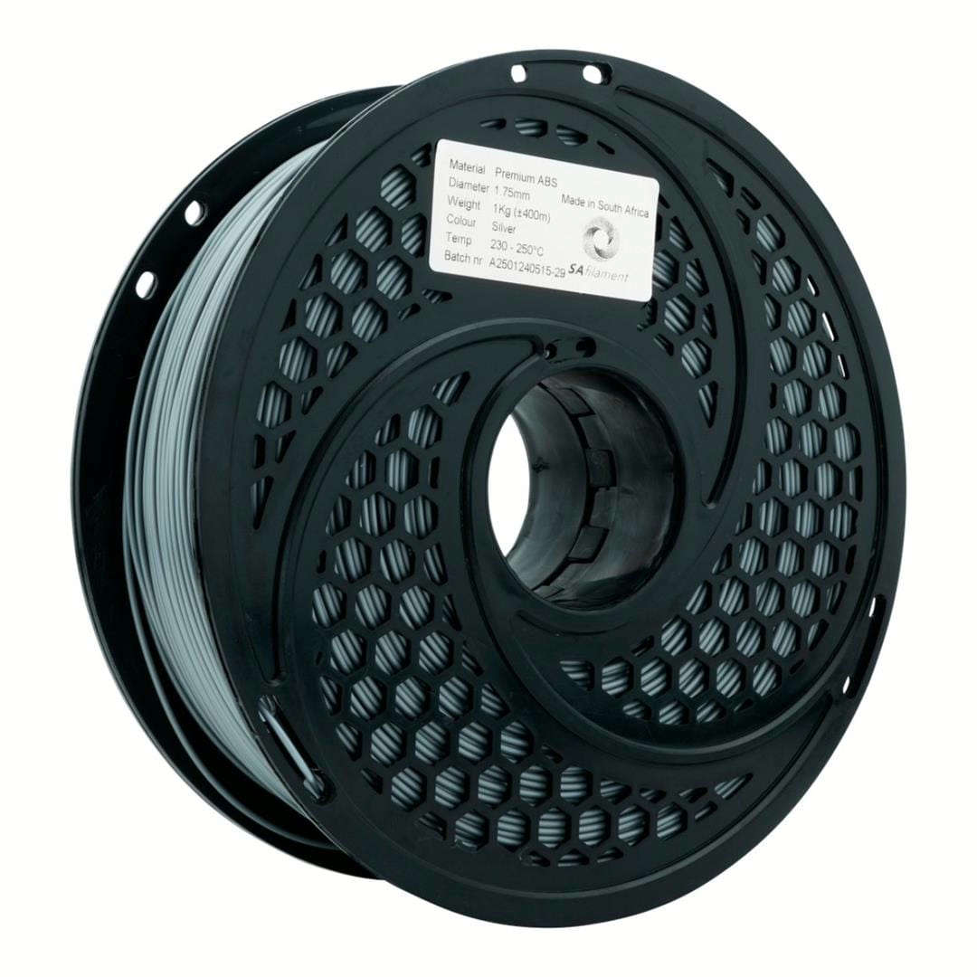 SA Filament ABS Premium Filament 1Kg - Silver