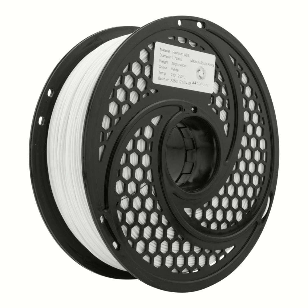 SA Filament ABS Premium Filament 1Kg - White