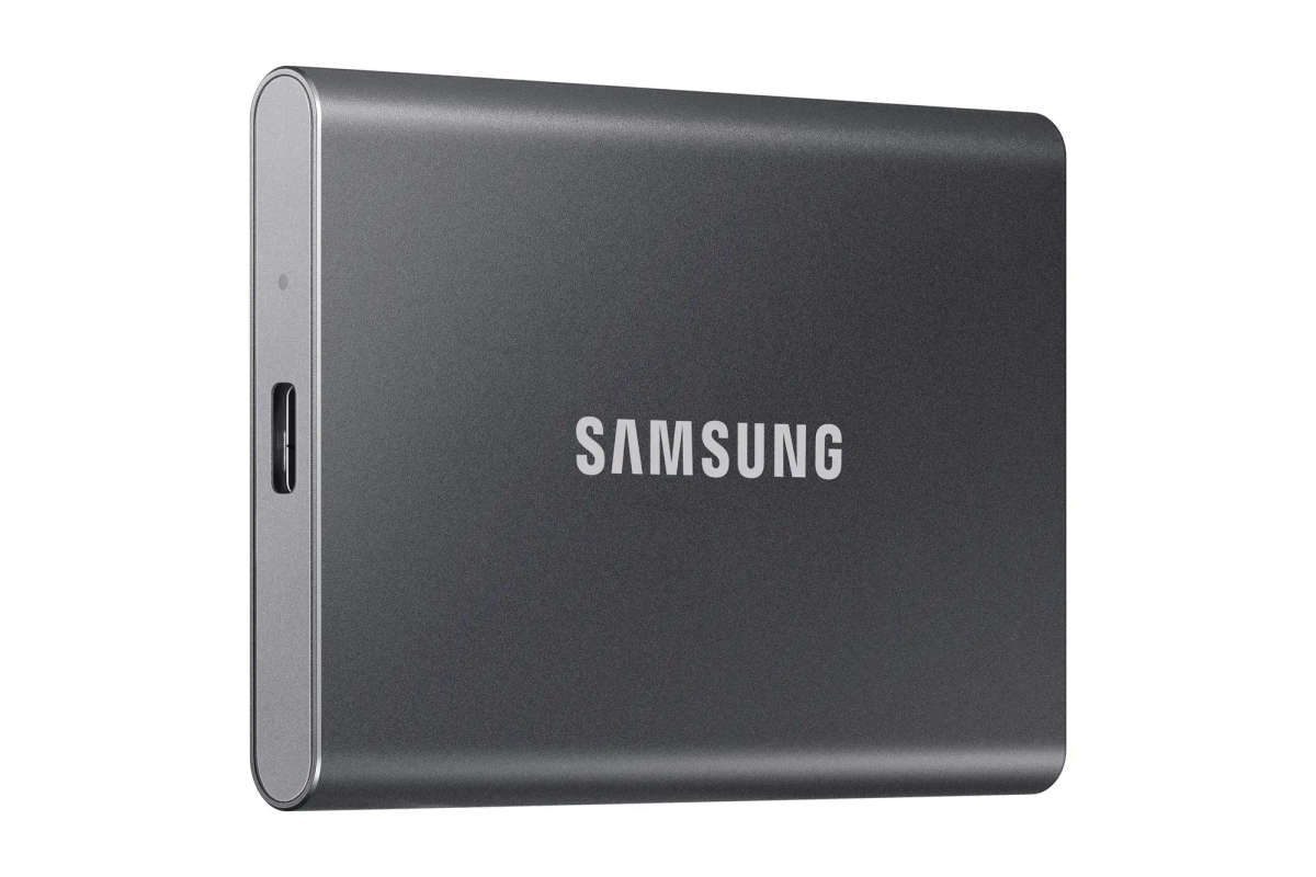 Samsung 2TB T7 Portable SSD - Titan Grey