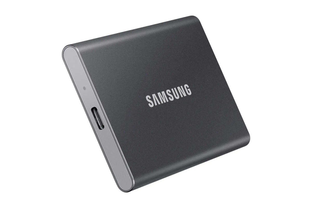 Samsung 2TB T7 Portable SSD - Titan Grey