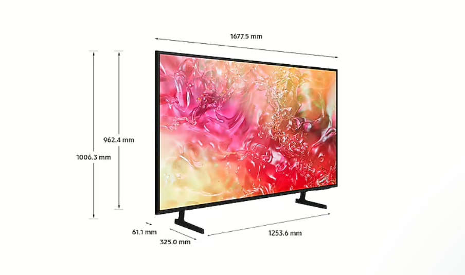 75" CRYSTAL UHD SERIES 8 SMART TV  4K UHD 3840x2160  MOTION XCELERATOR  DYNAMIC CRYSTAL COLOR  CR...