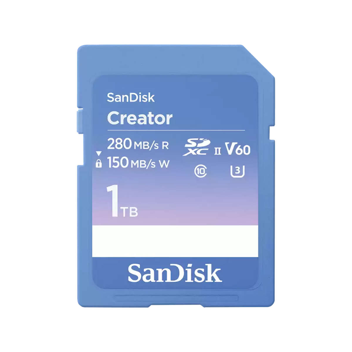 SanDisk Creator 1TB UHS-II SD Memory Card