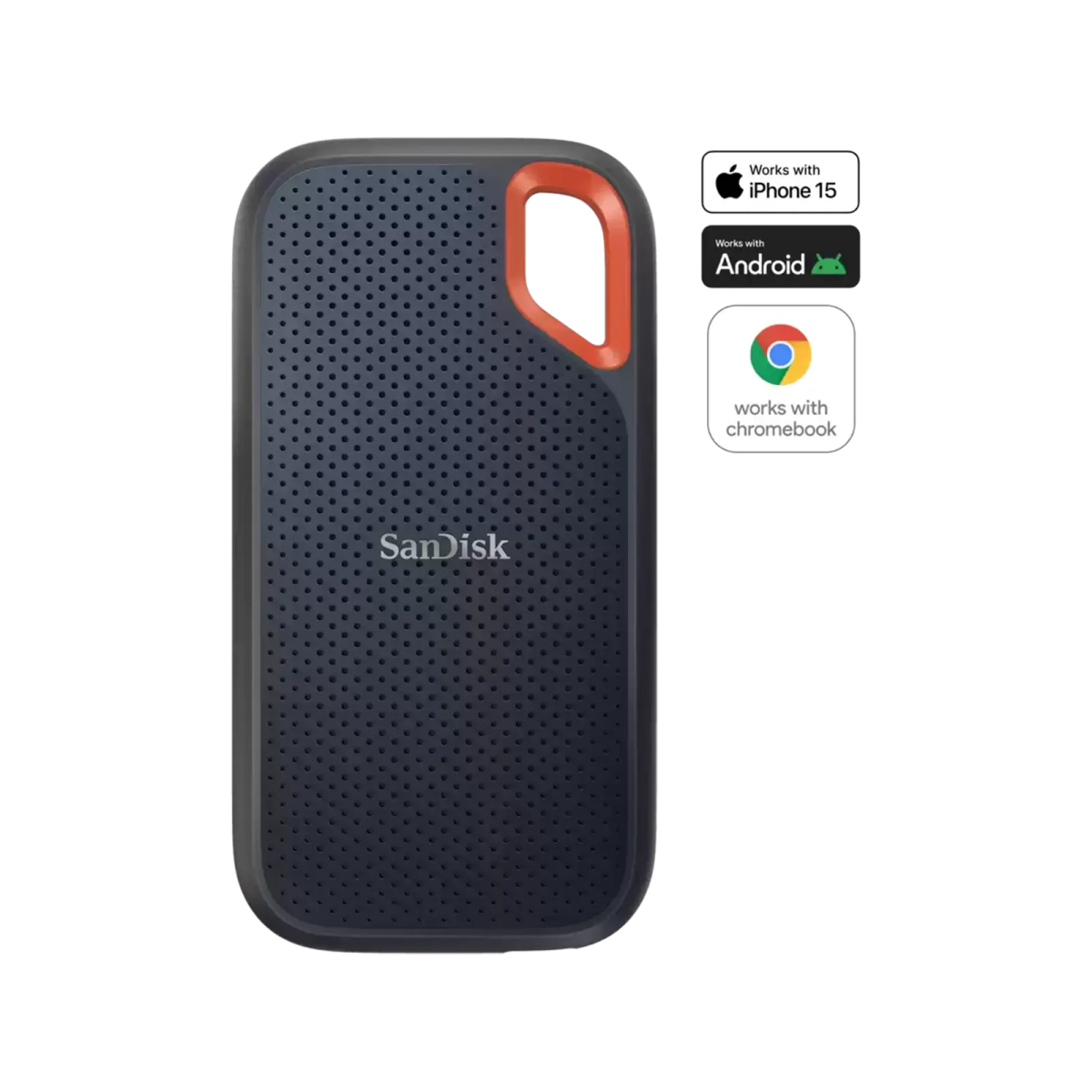 SanDisk Extreme Portable 2TB Black External SSD