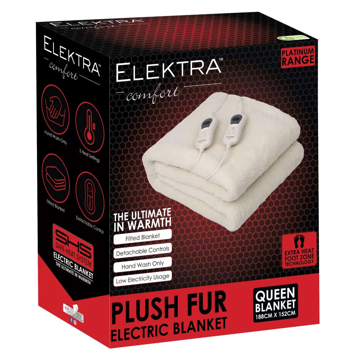 ELEKTRA E/CMFRT E/BLANKET QUEEN A/FUR