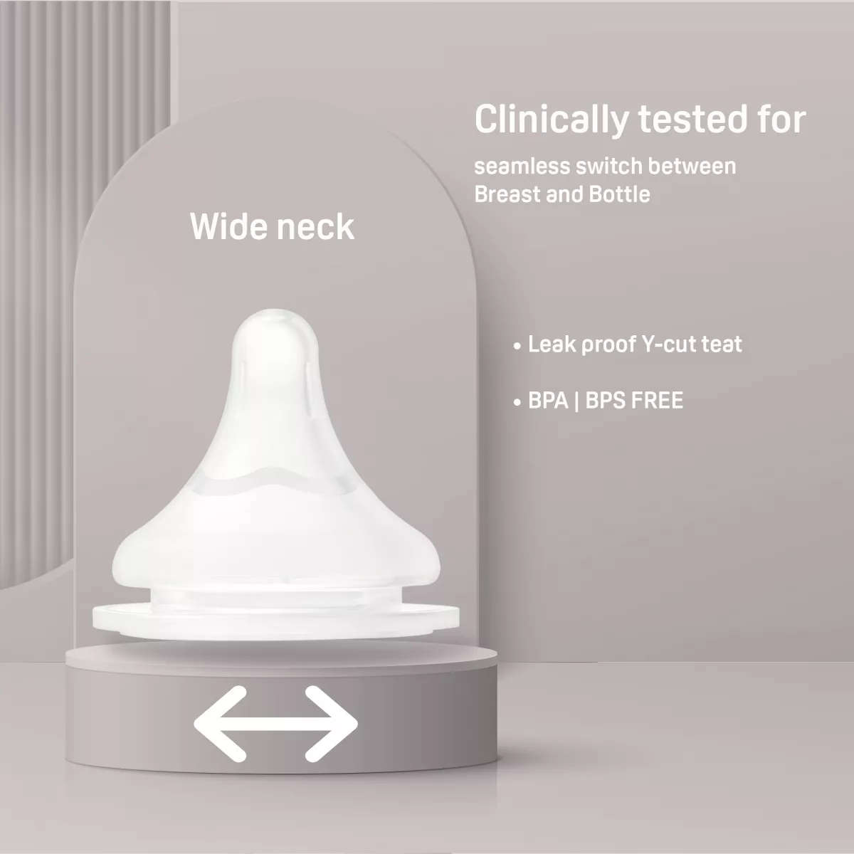 Pigeon - SOFTOUCH 3 NIPPLE BLISTER PACK 2PCS (LLL)