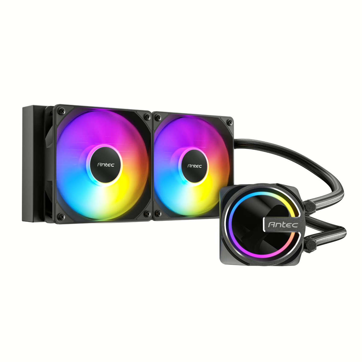 Antec Skeleton 240 ARGB CPU Liquid Cooler Black