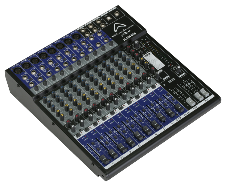 Wharfedale Full Duplex 2in/2out 16-bit 48kHz USB interface, Digital FX