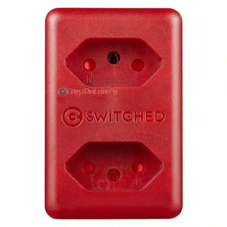 Switched 2-way High Surge Protection Network Router Safe Adapter
