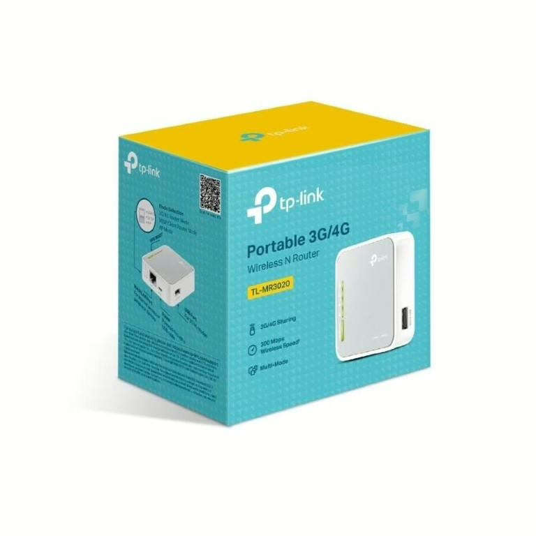 TP-Link TL-MR3020 Portable 3G/4G Wireless N Router