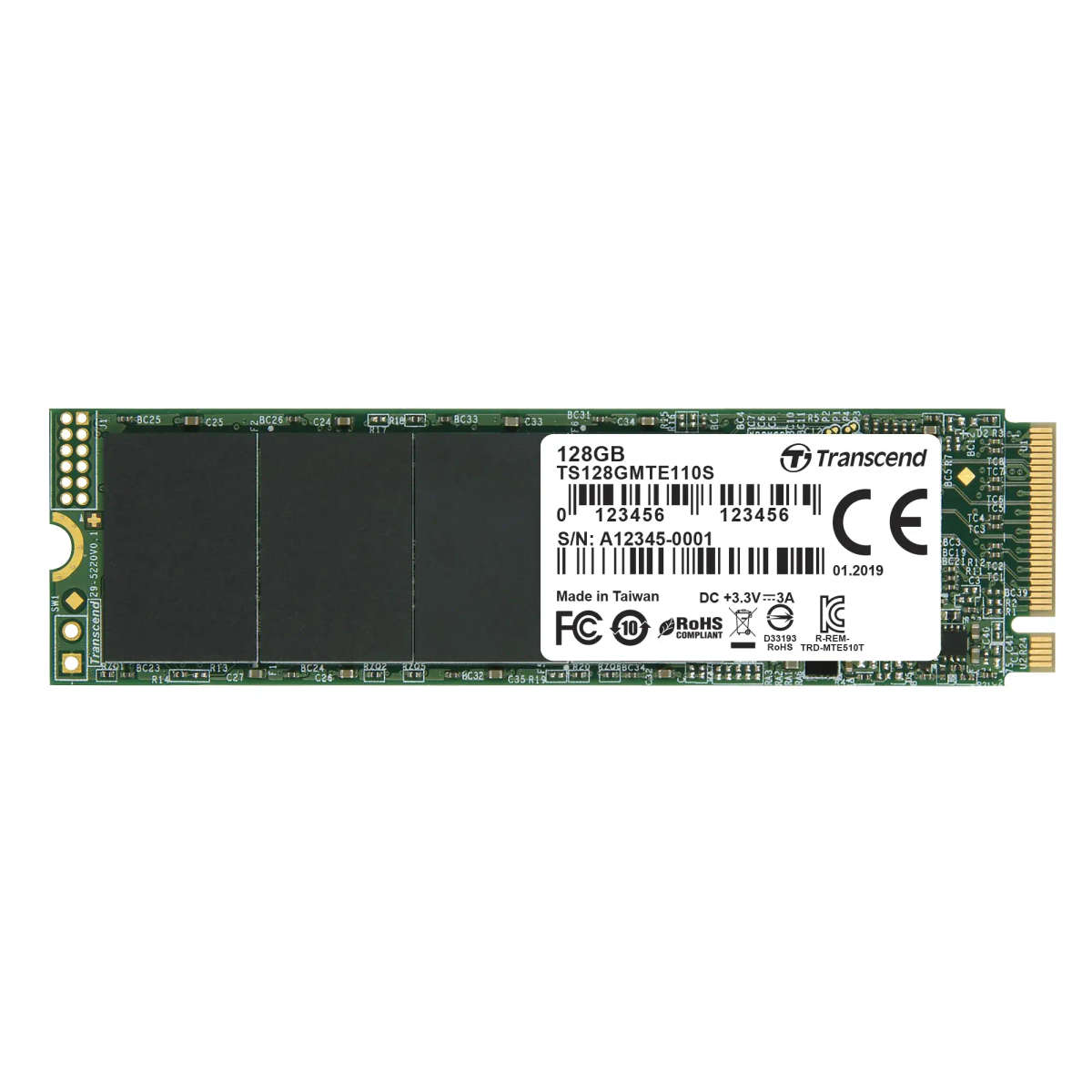 Transcend PCIe 110S 128G Internal SSD