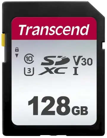 Transcend 300S 128GB SDXC UHS-I Flash Memory Card