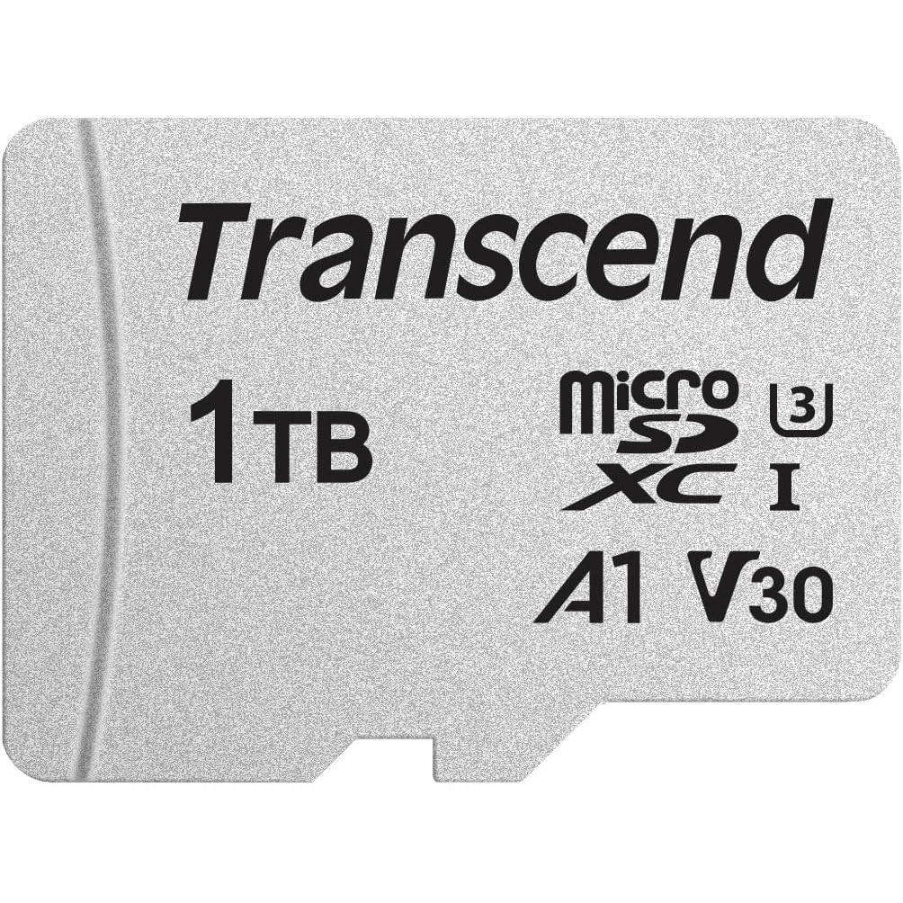Transcend USD300S 1TB MicroSDXC 3D NAND Class 1 Memory Card