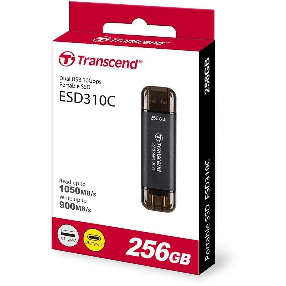 Transcend ESD310 256GB USB 3.2 Gen 2 External SSD
