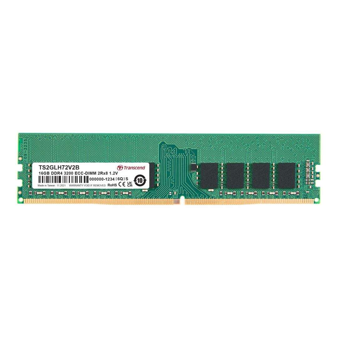 Transcend TS2GLH72V2B ECC Memory Module 16GB DDR4 3200MHz