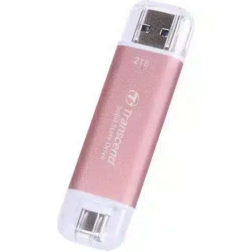 Transcend ESD310 2TB Portable USB-C/A Portable SSD Pink