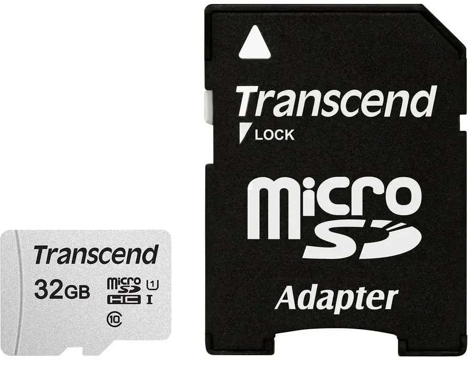 Transcend 300S 32GB microSDHC UHS-I Flash Memory Card