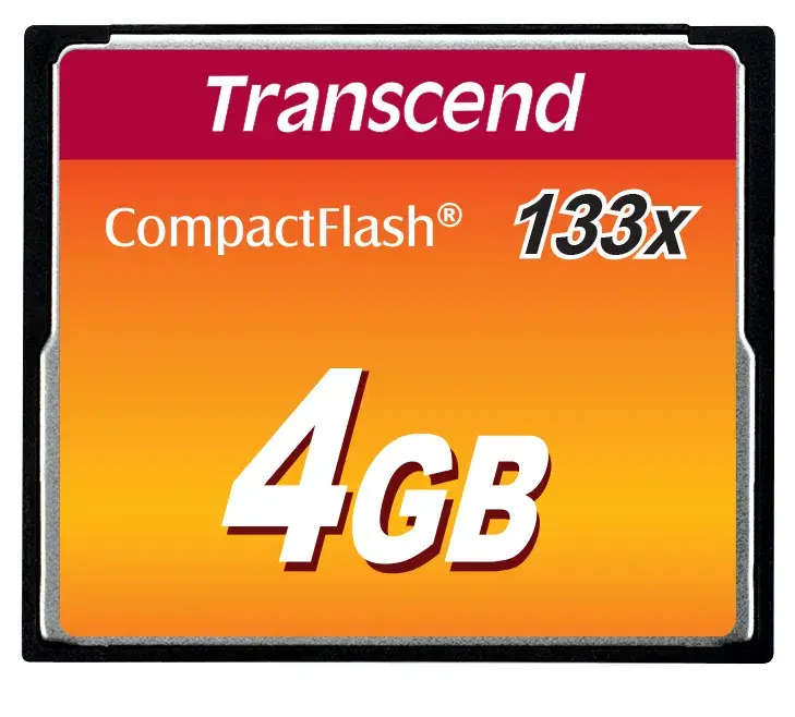 Transcend CompactFlash 133x 4GB