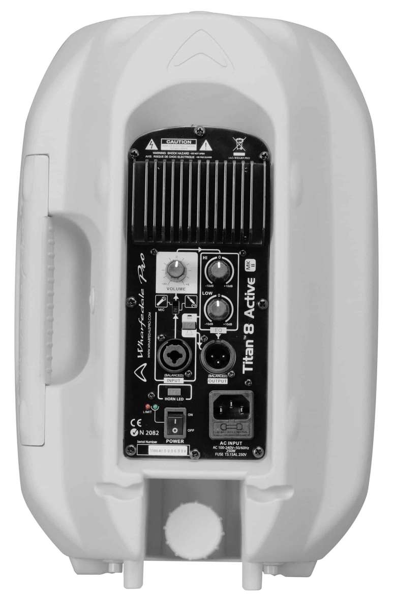 Wharfedale Titan 8 Active MKII Speaker White