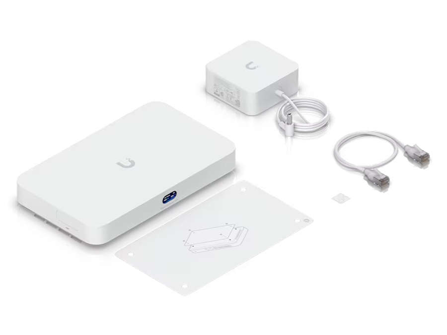 Ubiquiti 10G Multi-WAN UniFi Cloud Gateway Fiber with M.2 SSD Tray