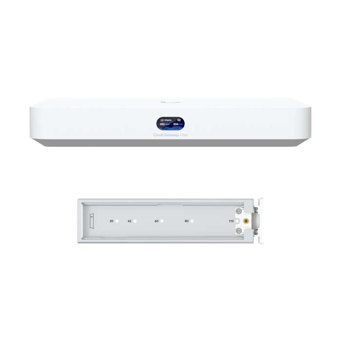 Ubiquiti 10G Multi-WAN UniFi Cloud Gateway Fiber with M.2 SSD Tray