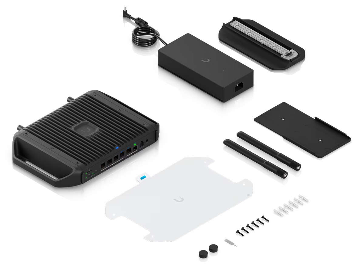 Ubiquiti Multi-Gigabit PoE Multi-WAN UniFi Cloud Gateway Industrial