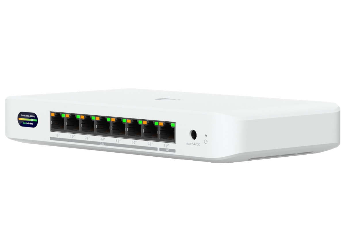 Ubiquiti UniFi Device Bridge WiFi 7 Switch 35W 7x 2.5G PoE 1x 10G PoE