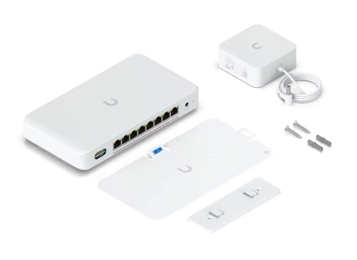 Ubiquiti UniFi Device Bridge WiFi 7 Switch 35W 7x 2.5G PoE 1x 10G PoE