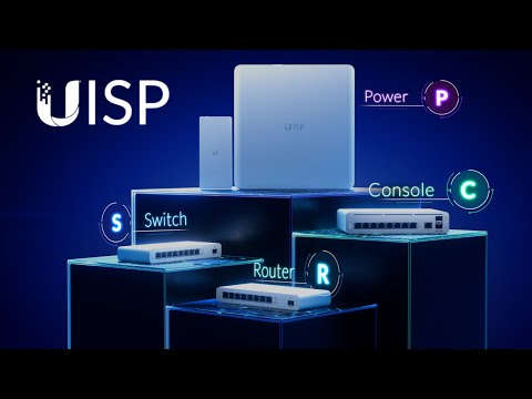 Ubiquiti UISP Console 9 Port Gigabit 2SFP+