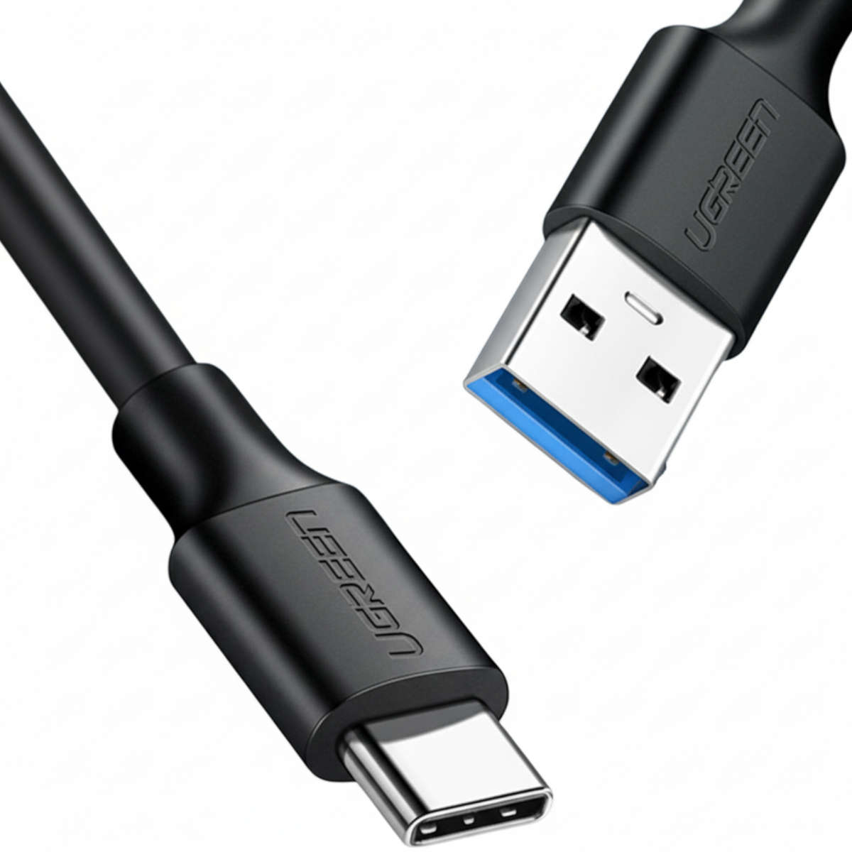 UGreen Type-C to USB-A 3.0 Cable 1.5m ? Fast Charging 3A, 5Gbps Sync ? Black