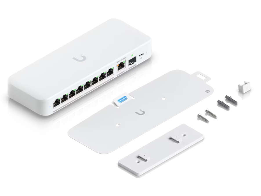 Ubiquiti UniFi Flex 2.5G 8 Port 2.5G with 10G Combo Uplink