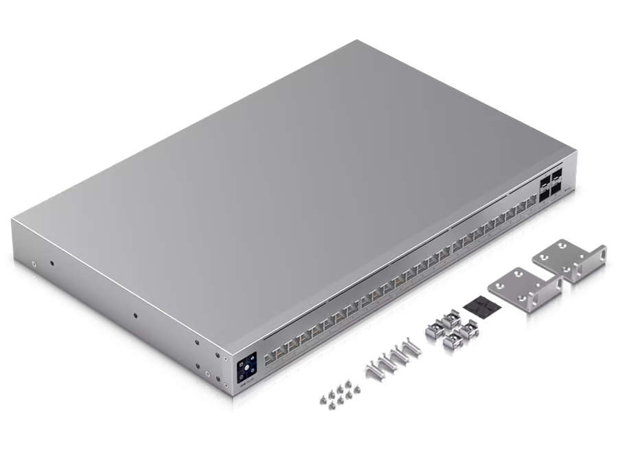 Ubiquiti UniFi 24 Port 2x 10Gbps 22x 2.5Gbps 4SFP+ Pro HD Switch