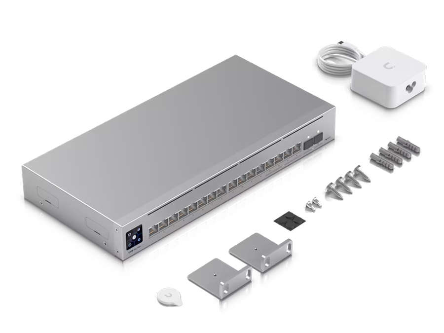 Ubiquiti UniFi Pro Max Switch 16 with 12 Gigabit 4x 2.5Gbps 2SFP+