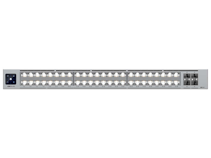 Ubiquiti UniFi Pro XG Switch 32 Port 10Gbps 16 x 2.5Gbps 2SFP28
