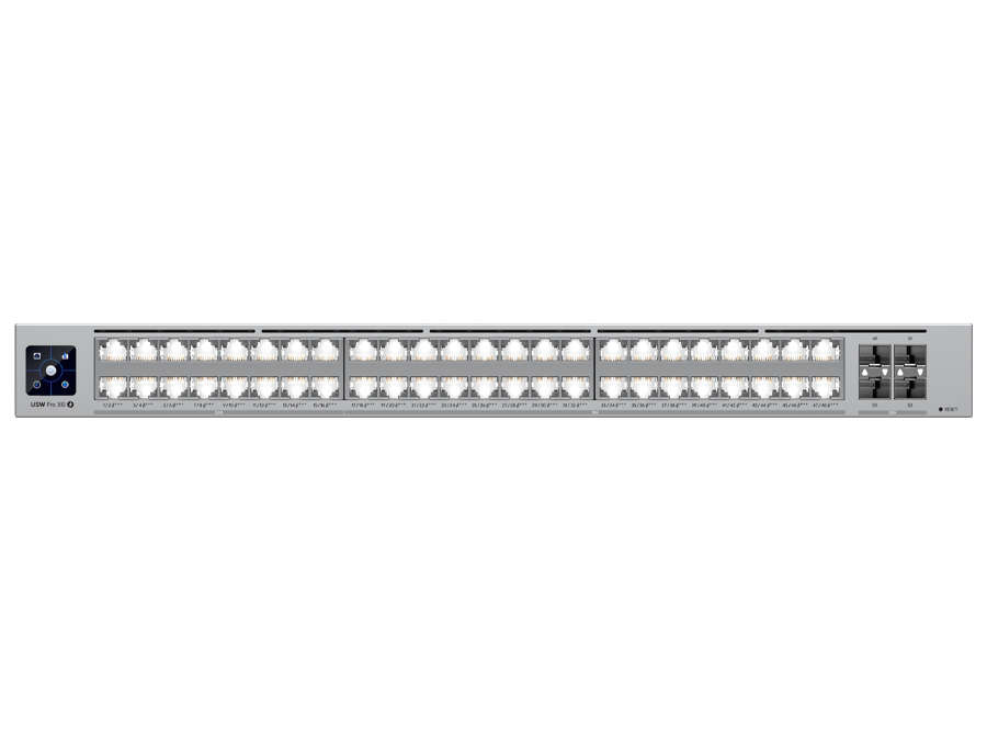 Ubiquiti UniFi Pro XG Switch 32 x 10Gbps 16 x 2.5Gbps PoE+++ 2SFP28 1080W