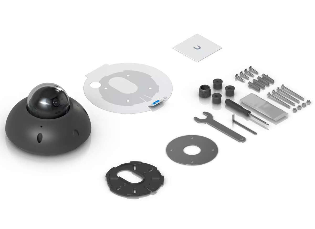 Ubiquiti UniFi Protect G6 Dome 8MP Black IP Camera