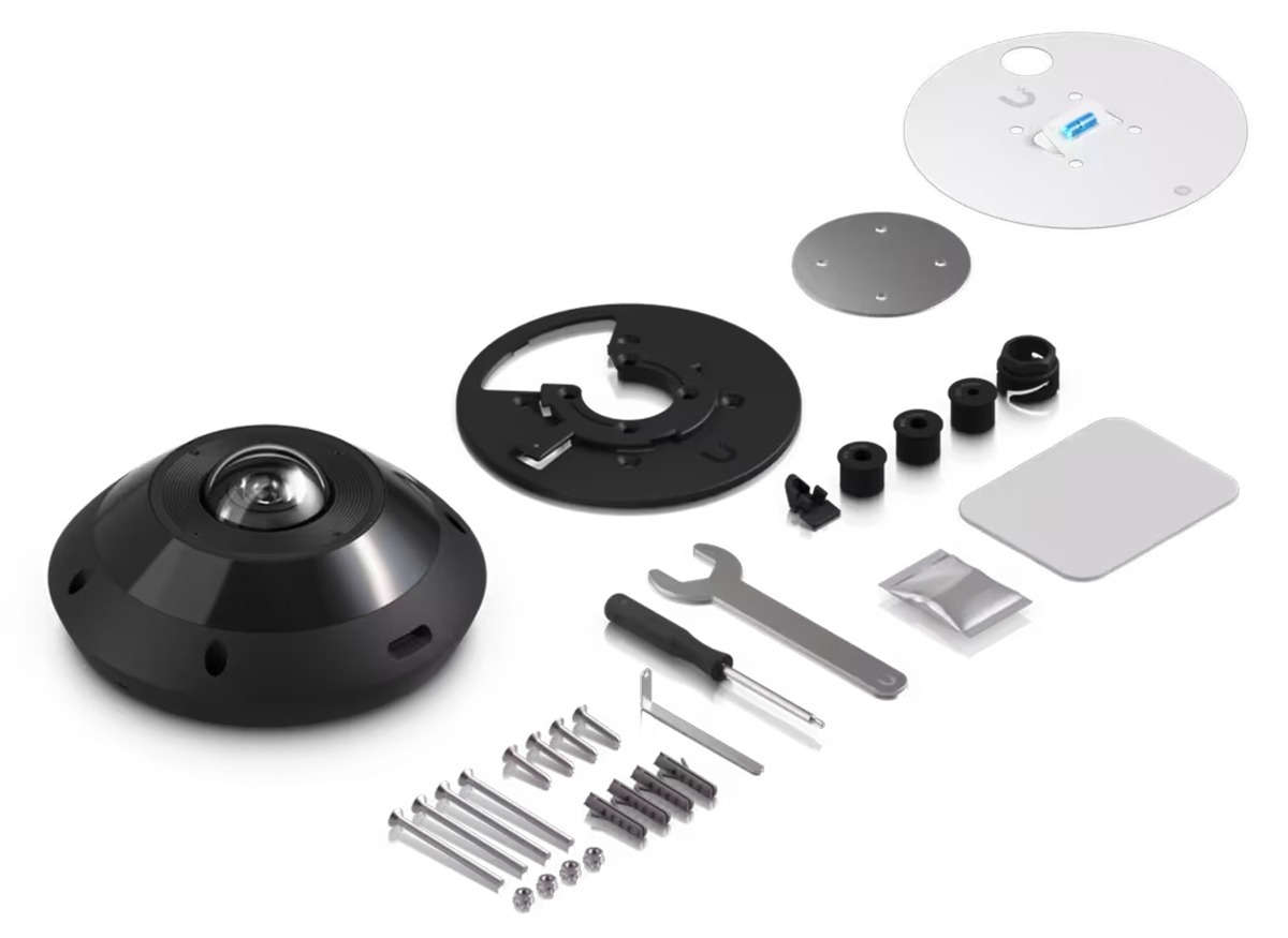 Ubiquiti UniFi Protect G6 Pro 360 12MP Black IP Camera