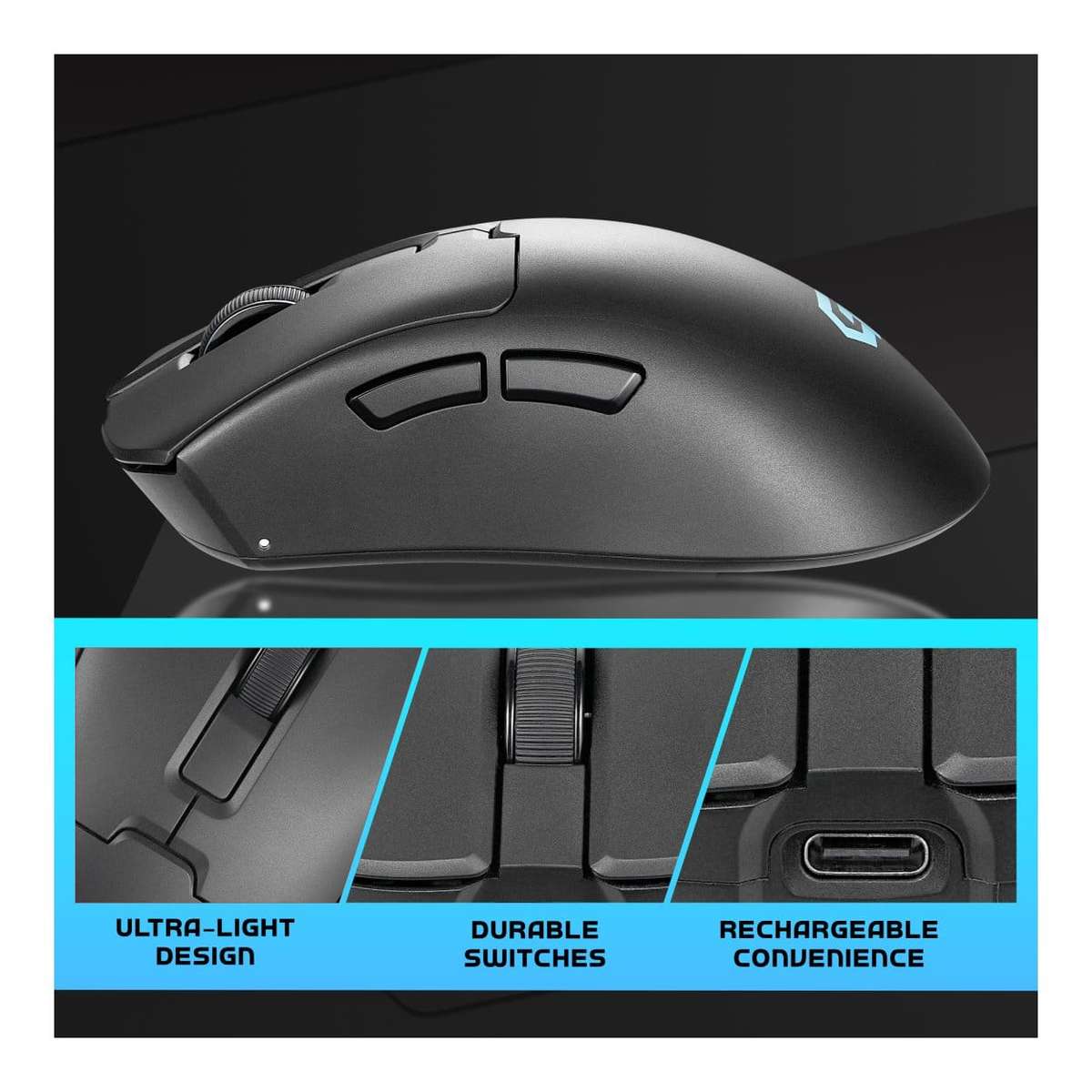 Volkano Arc Ultra-Lightweight Wireless Gaming Mouse