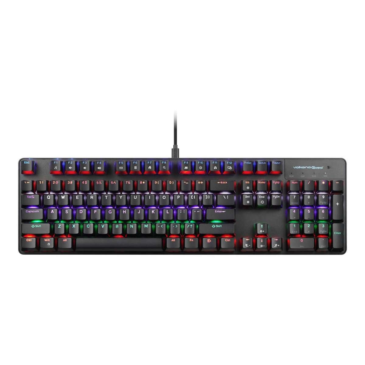 Volkano Gaming Phantom X1 RGB Wired Keyboard