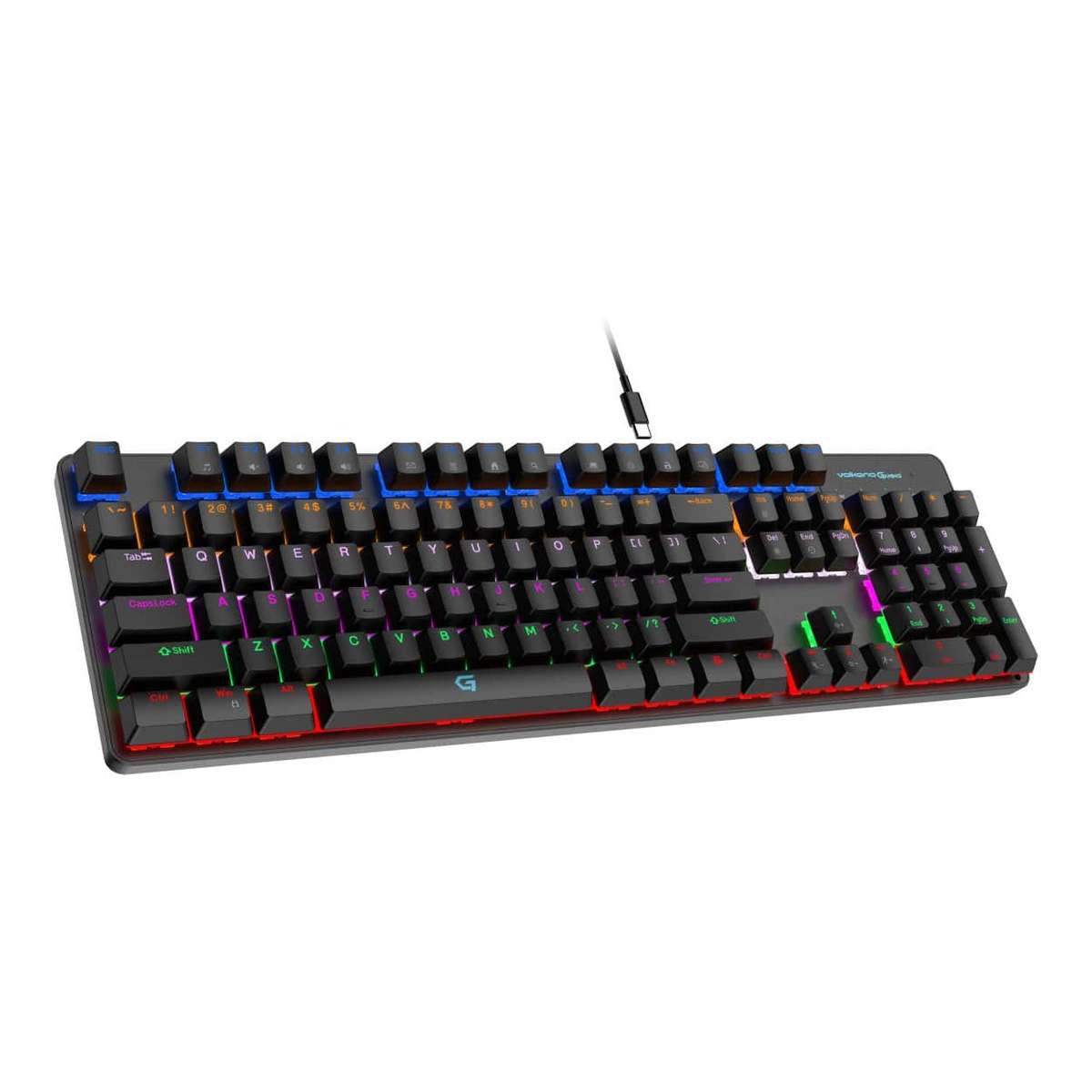 Volkano Gaming Phantom X1 RGB Wired Keyboard