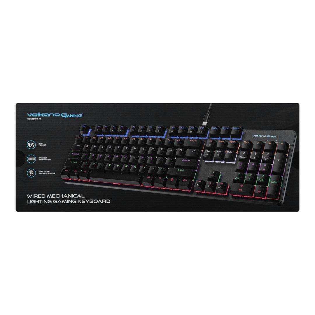 Volkano Gaming Phantom X1 RGB Wired Keyboard