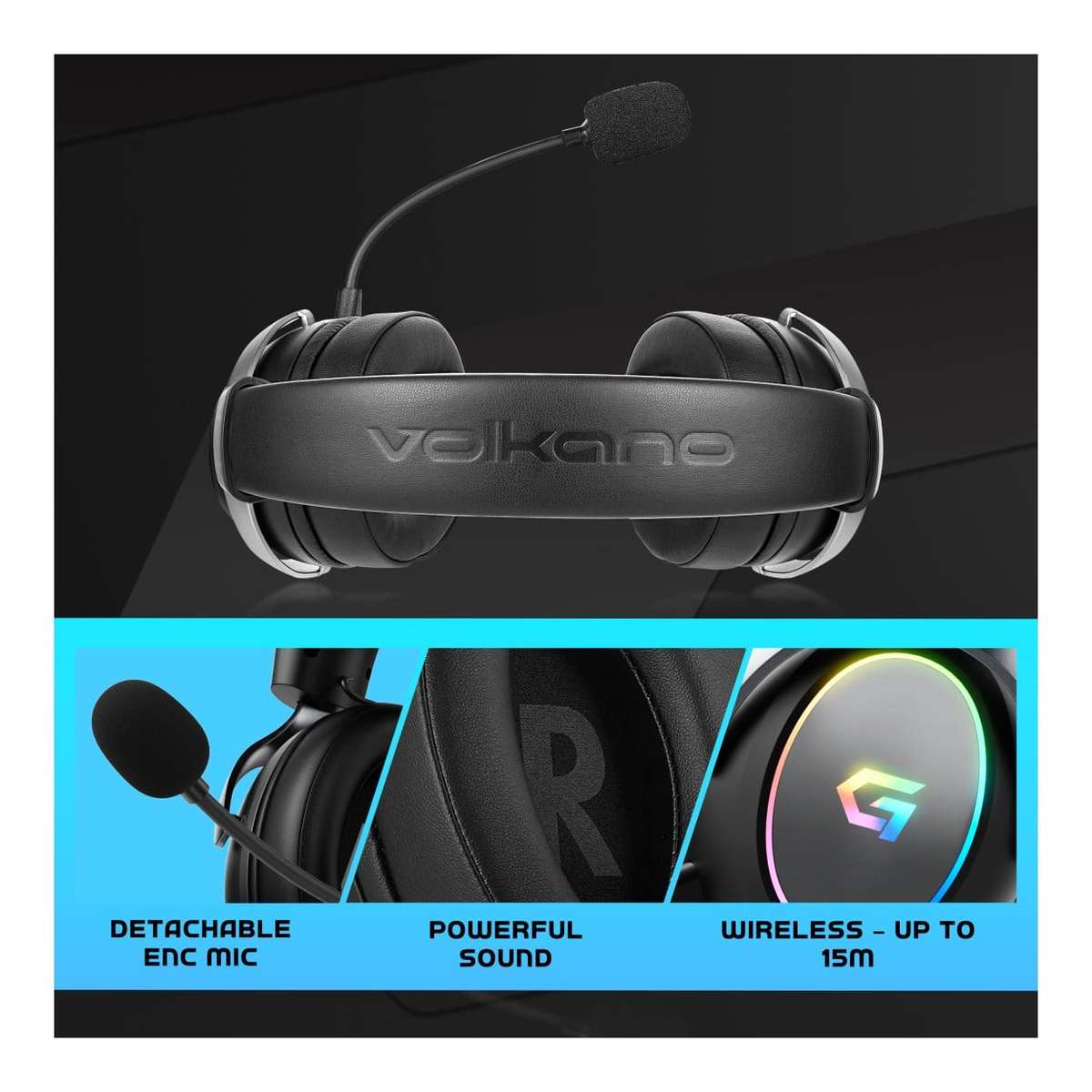 Volkano Helm X1 Pro Wireless Gaming Headset