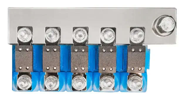 Busbar to connect 5 CIP100200100 ( 500A )