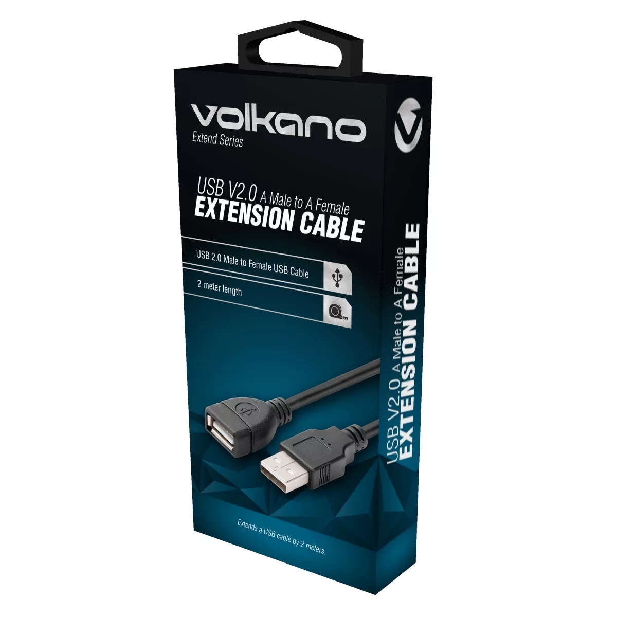 Volkano Extend Series USB Extension Cable 2m