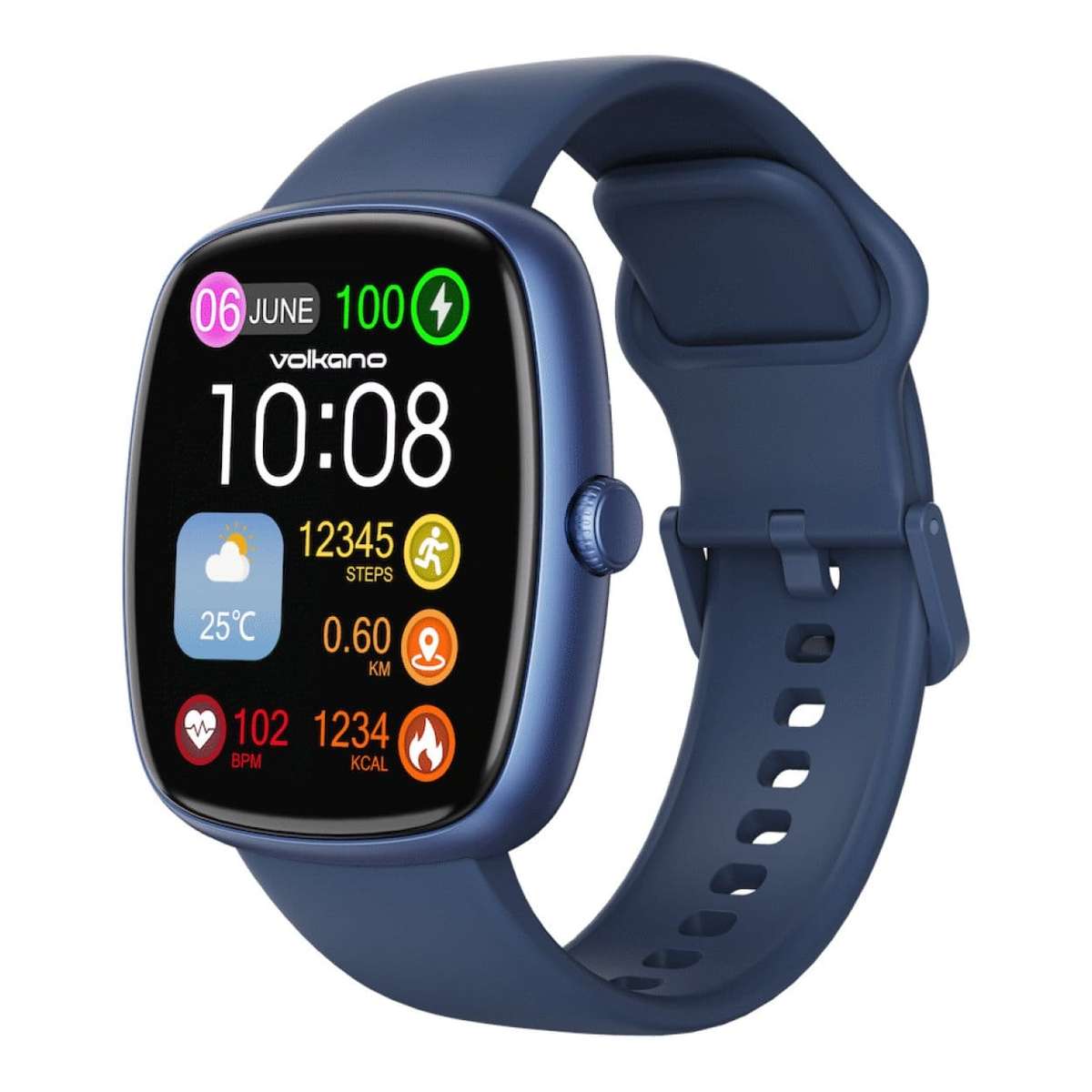 Volkano Elevate Series Smartwatch Blue