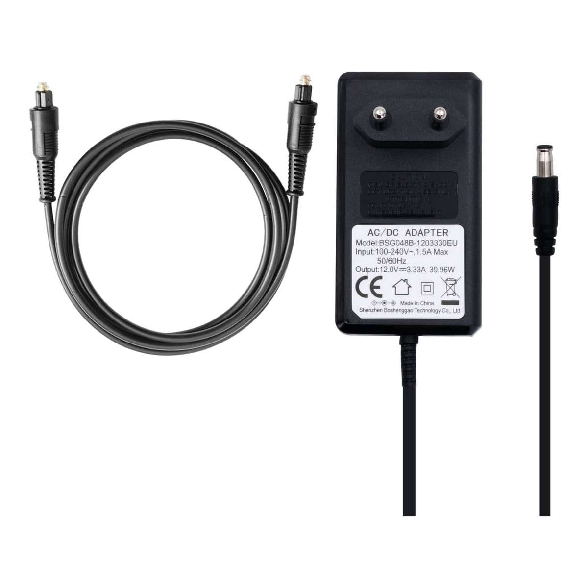Volkano Power Supply with Toslink Cable 1.2m Bundle
